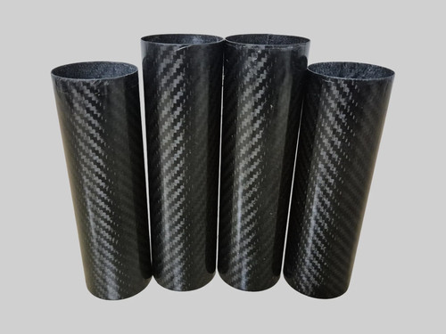 Carbon fork leg protectors - carbon,